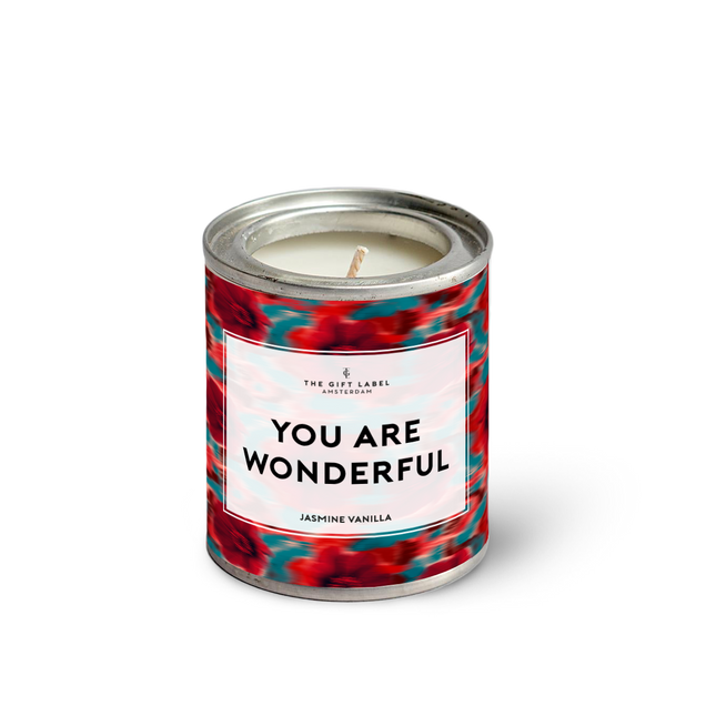 Candletin90gr - You Are Wonderful FW25 - Jasmine Vanilla