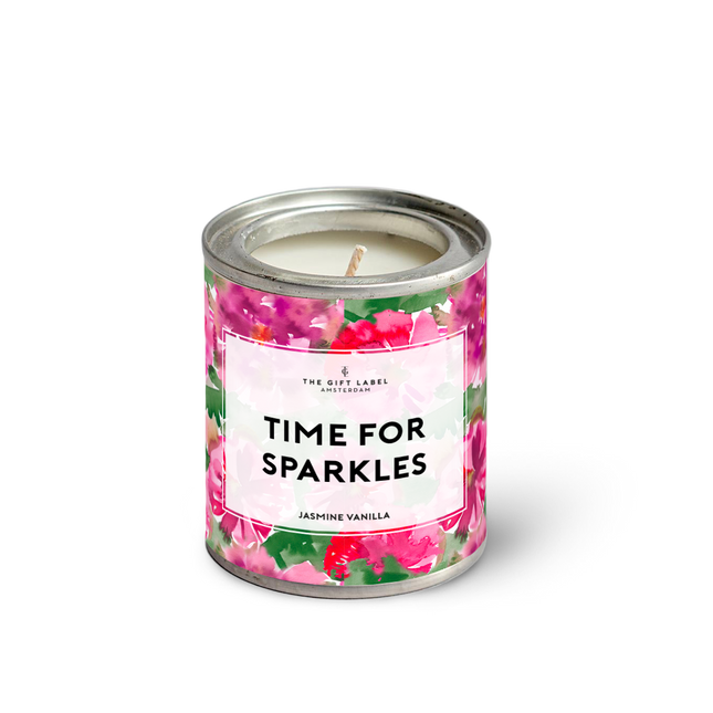 Candletin90gr - Time For Sparkles FW25 - Jasmine Vanilla