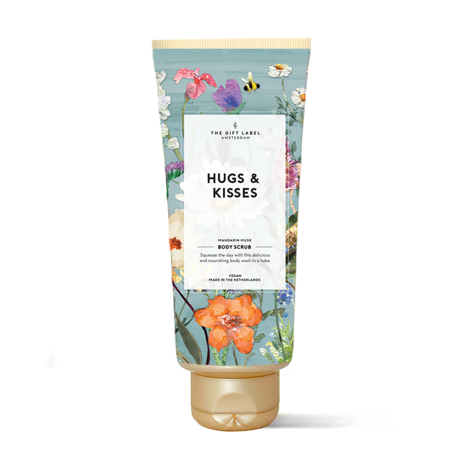 Body Scrub Tube 200ml - Hugs &amp; Kisses
