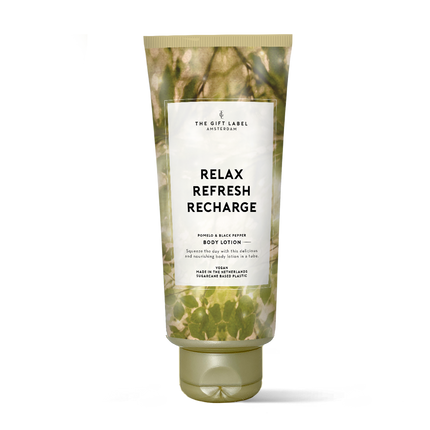 Body Lotion Tube 200ml - Relax, Refresh &amp; Recharge