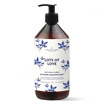 Kitchen Cleaning Soap 1000ml - Lots of Love - FW26
