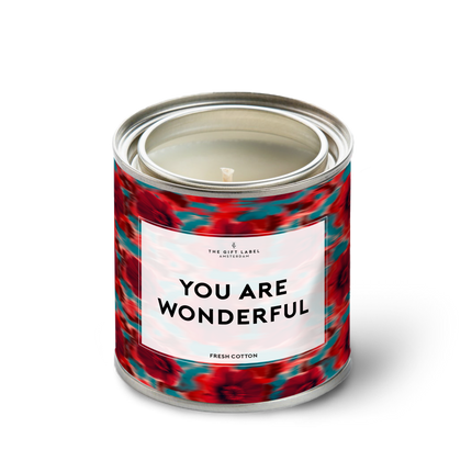 Candletin310gr - You Are Wonderful FW25 - Jasmine Vanilla