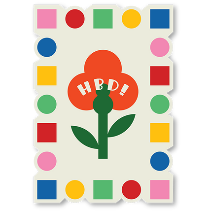 Cut-Out Cards - HBD!