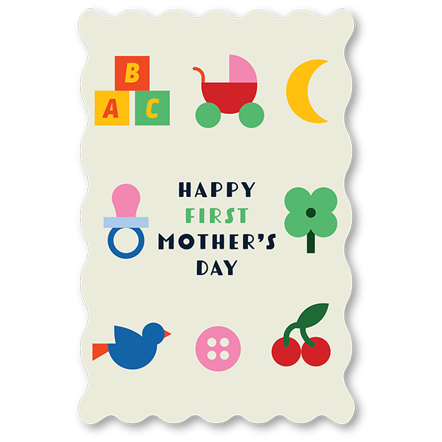 Cut Out Cards - Happy First Mother's Day