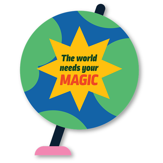 Cut Out Cards - The World Needs Your MAGIC