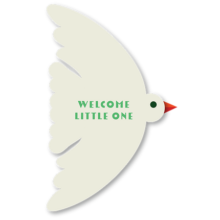 Cut Out Cards - Welcome Little One