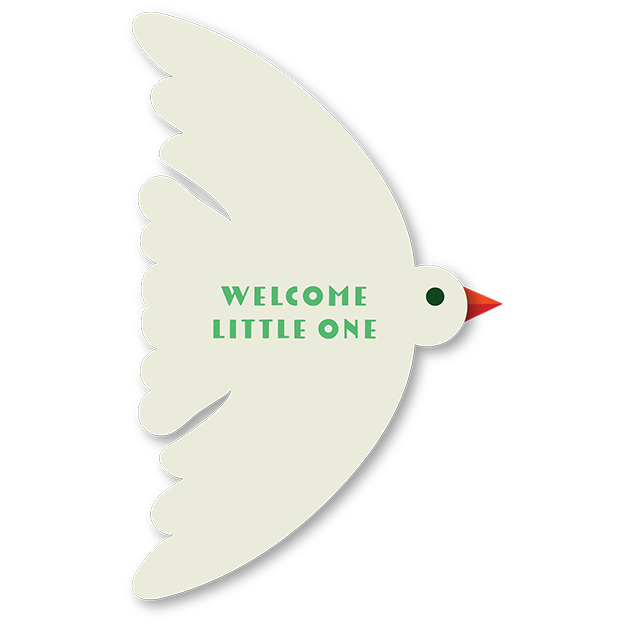Cut Out Cards - Welcome Little One