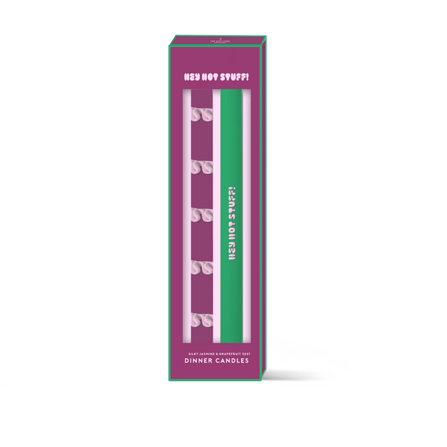 Dinner Candle - Hey Hot Stuff!