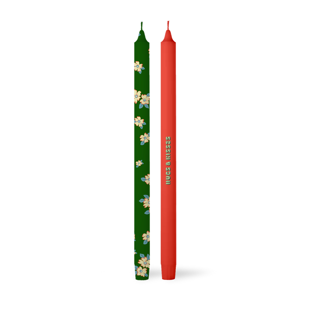 Dinner Candle - Hugs & Kisses