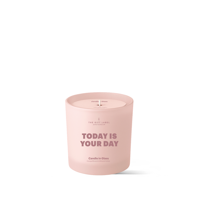 Frosted candle 170gr - STUDIO - Today Is Your Day