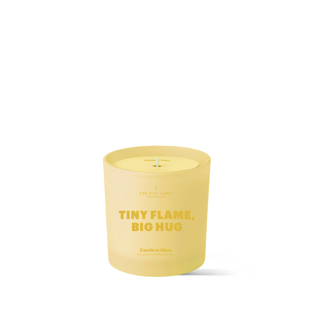 Frosted candle 170gr - STUDIO - Tiny Flame, Big Hug