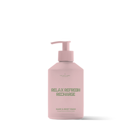 Hand &amp; Body Wash 400ml - STUDIO - Relax Refresh Recharge