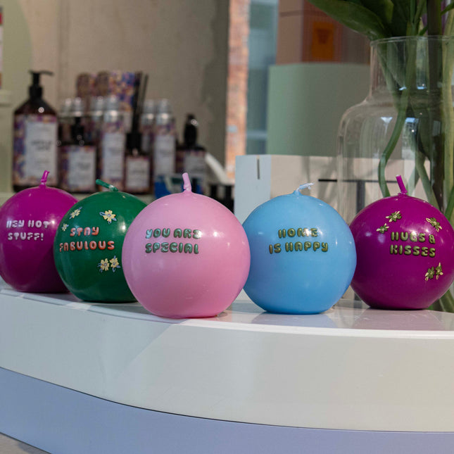 Solid Bubble Candle - Big Hug