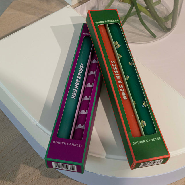 Dinner Candle - Hey Hot Stuff!