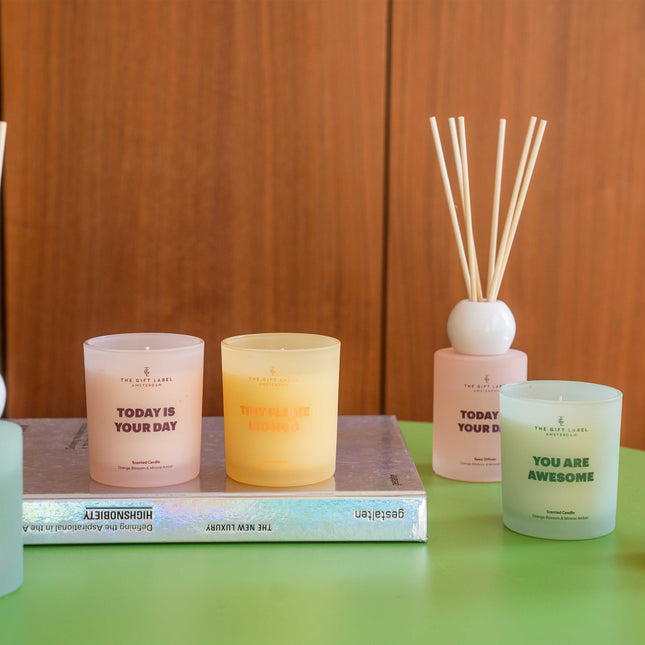 Frosted candle 170gr - STUDIO - Today Is Your Day