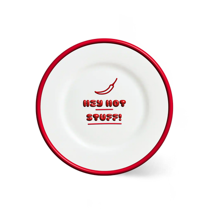 Plate - Hey Hot Stuff!