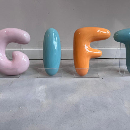 Display Living Letters