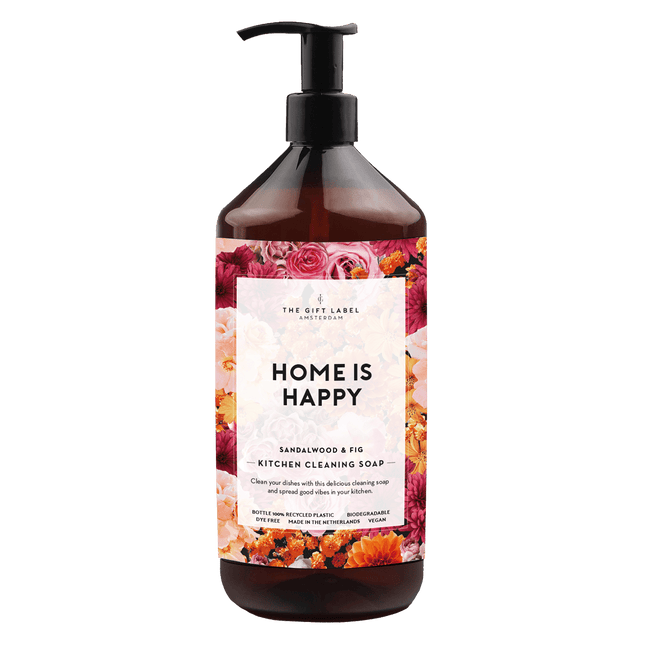 The Gift Label Afwasmiddel - Home is happy