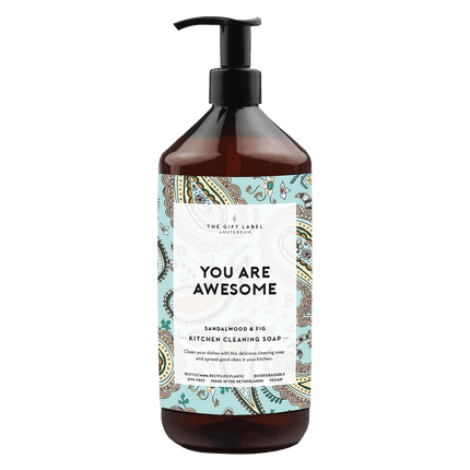 The Gift Label Afwasmiddel - You are awesome