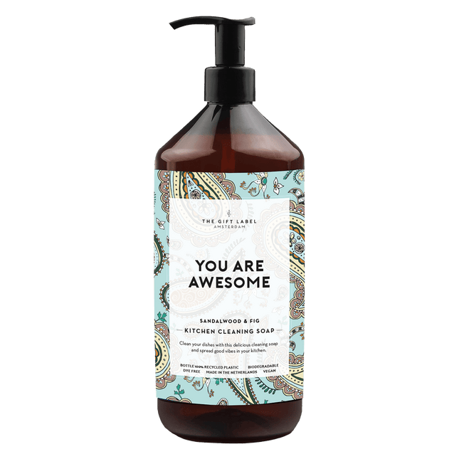 The Gift Label Afwasmiddel - You are awesome