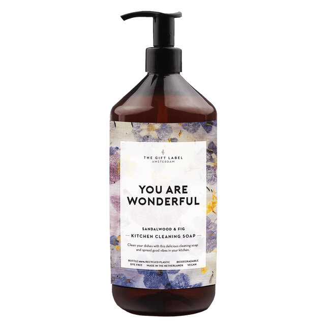 The Gift Label Afwasmiddel - You are wonderful