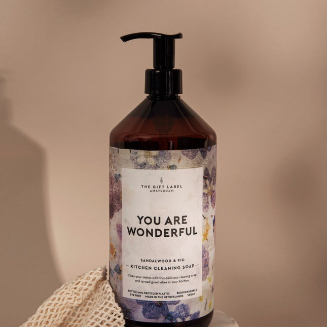 The Gift Label Afwasmiddel - You are wonderful