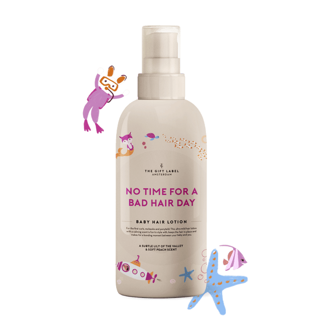 The Gift Label Baby haarlotion - No time for a bad hair day