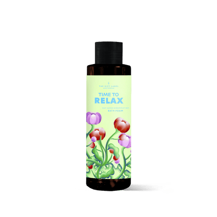 The Gift Label Bath Foam 100ml - Time To Relax SS24