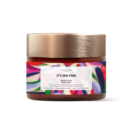 The Gift Label Bath Salt 300gr - It's Spa Time SS24