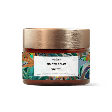 The Gift Label Bath Salt 300gr - Time To Relax FW24