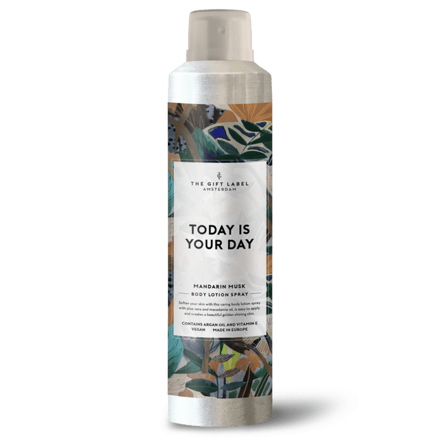 The Gift Label Body Lotion Spray 200ml - Today Is Your Day FW24