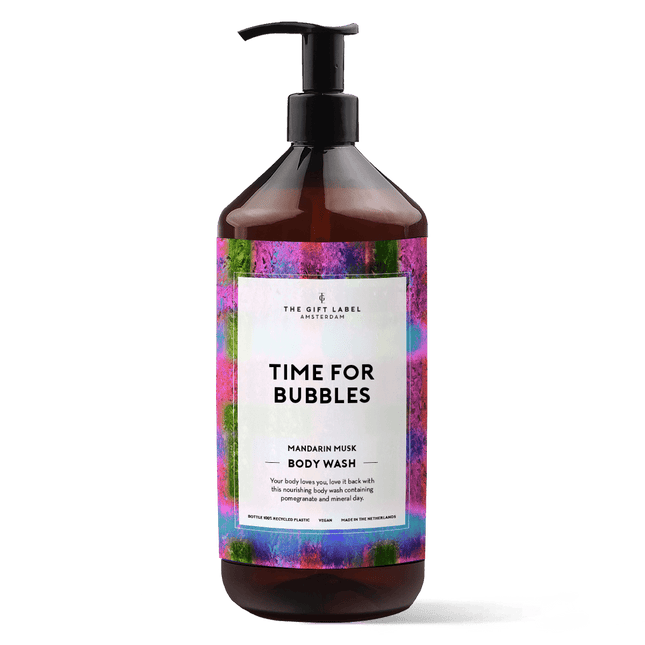The Gift Label Body Wash 1000ml - Time For Bubbles FW24