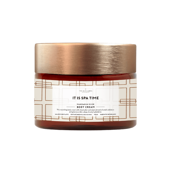 The Gift Label Bodycrème - It is spa time