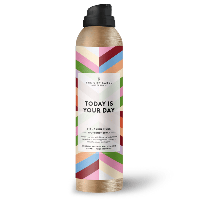The Gift Label Bodylotion spray - Today is your day