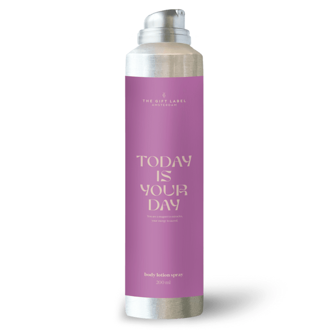 The Gift Label Bodylotion spray - Today is your day