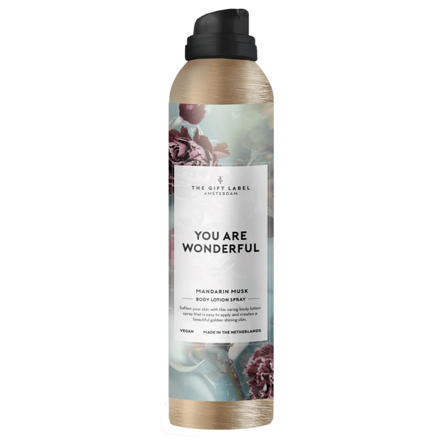 The Gift Label Bodylotion spray - You are wonderful