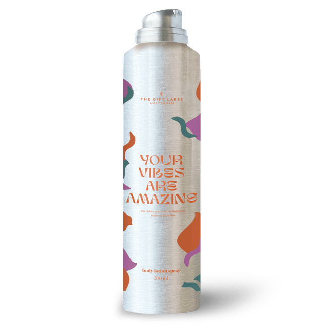 The Gift Label Bodylotion spray - Your vibes are amazing