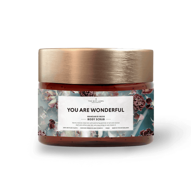 The Gift Label Bodyscrub - You are wonderful