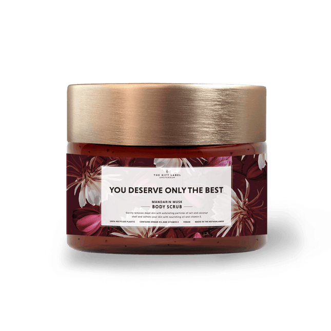 The Gift Label Bodyscrub - You deserve only the best