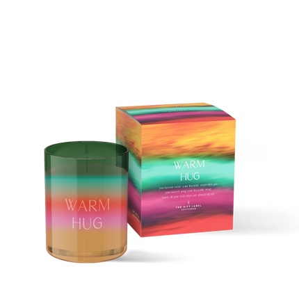The Gift Label Candle Small 125gr - HIW - Warm Hug FW24