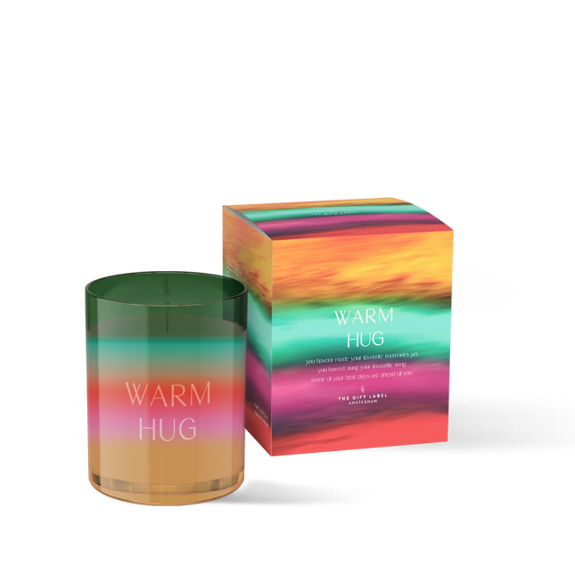 The Gift Label Candle Small 125gr - HIW - Warm Hug FW24