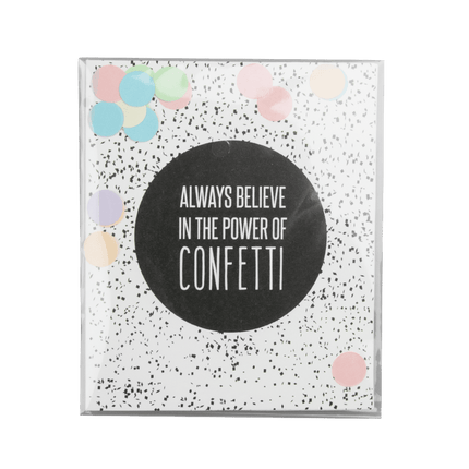 The Gift Label Confettikaart - Power of confetti