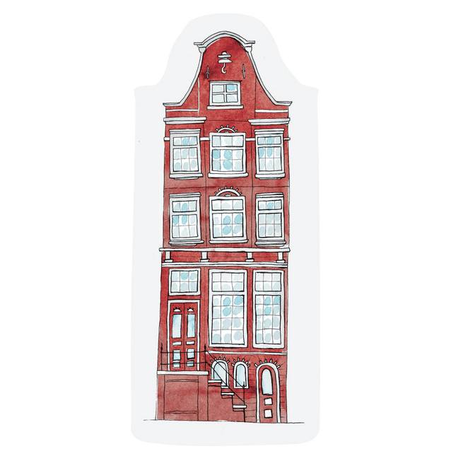 The Gift Label Cut-out kaart - House