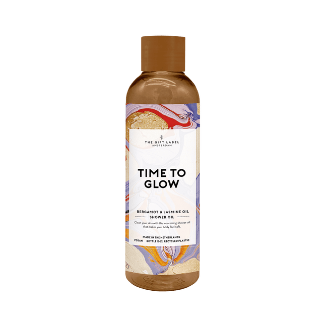 The Gift Label Douche olie - Time to glow