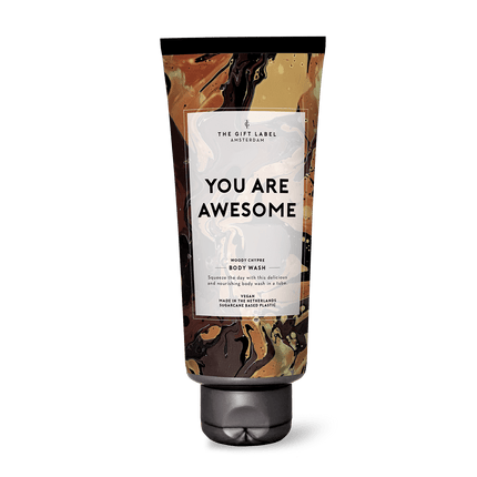 The Gift Label Douchegel mannen - You are awesome