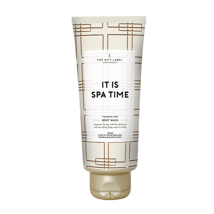 The Gift Label Douchegel tube - It is spa time