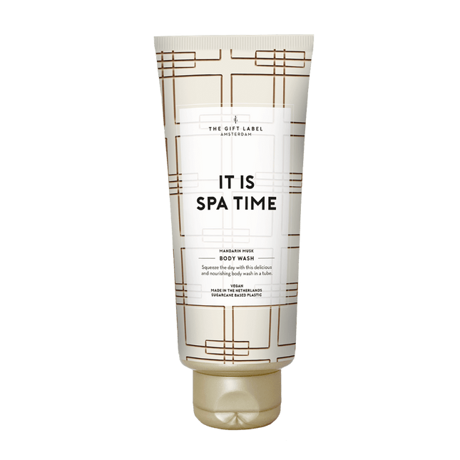 The Gift Label Douchegel tube - It is spa time