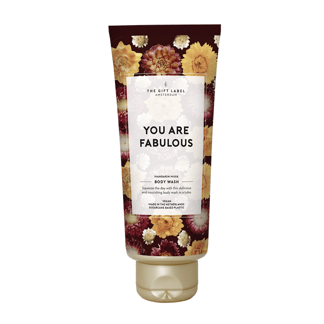 The Gift Label Douchegel tube - You are fabulous