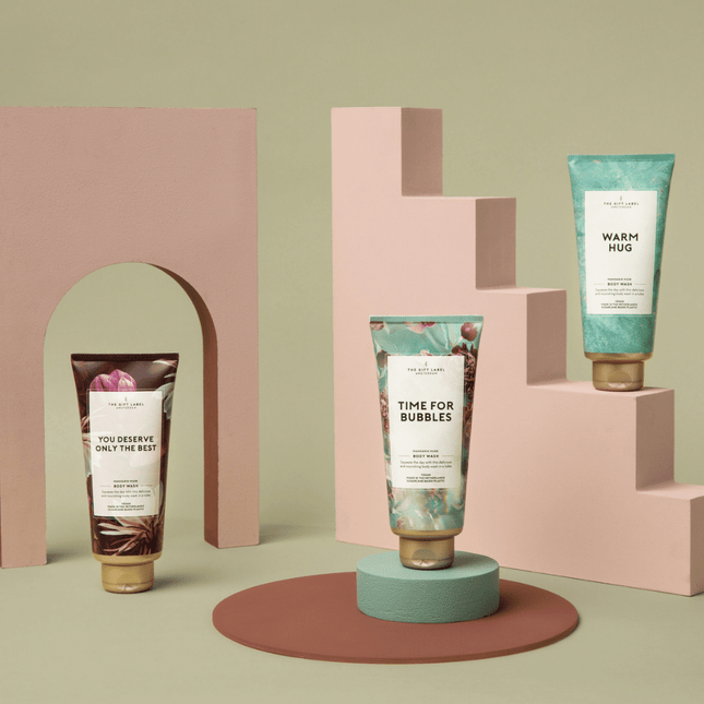 The Gift Label Douchegel tube - You deserve only the best