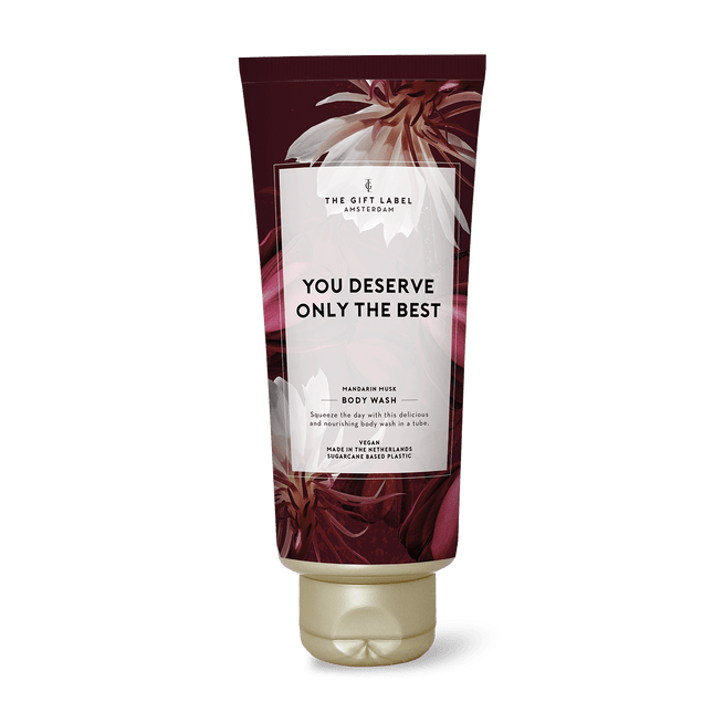 The Gift Label Douchegel tube - You deserve only the best